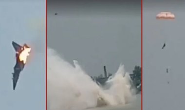 চট্টগ্রামে বিমানবাহিনীর প্রশিক্ষণ যুদ্ধবিমান বিধ্বস্ত