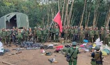 বাংলাদেশ সীমান্তের কাছে বুথিডং শহর দখল করেছে আরাকান আর্মি