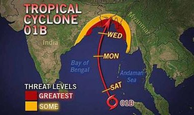 দিক পাল্টে সোজা উত্তর দিকে অগ্রসর হচ্ছে রেমাল
