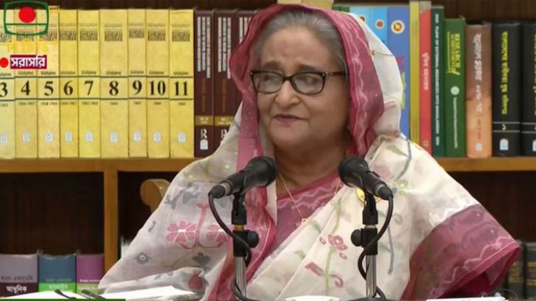 আমি চাইলে আমেরিকার স্টাইলে পুলিশ দিয়ে আন্দোলন থামিয়ে দিতে পারি: প্রধানমন্ত্রী