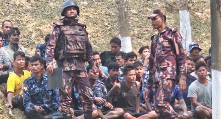 আবার বাংলাদেশে আশ্রয় নিলো মিয়ানমারের ৪০ বিজিপি সদস্য