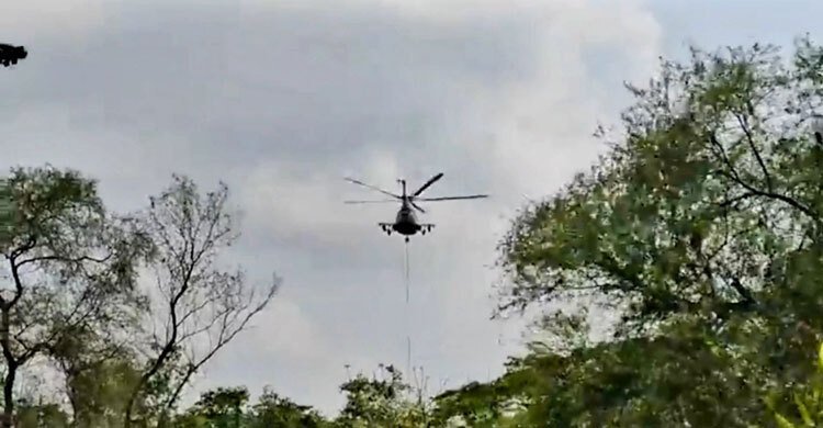 ২৪ ঘণ্টায়ও নেভেনি সুন্দরবনের আগুন, সময় লাগবে ২-৩ দিন