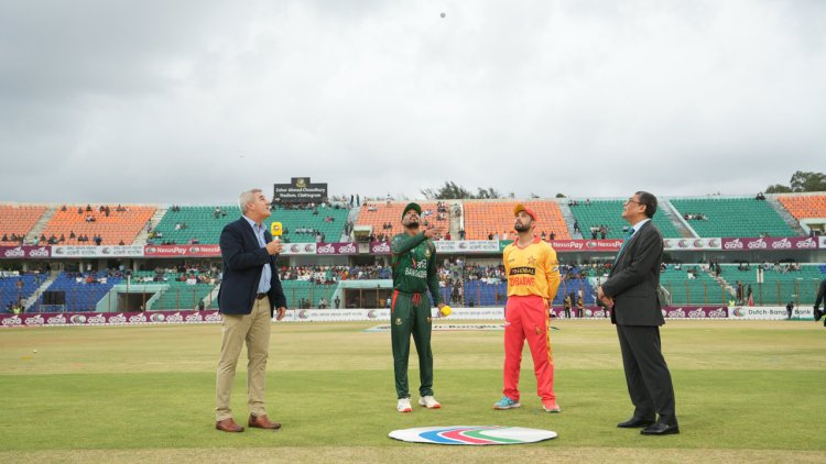 টস জিতে ফিল্ডিংয়ে বাংলাদেশ
