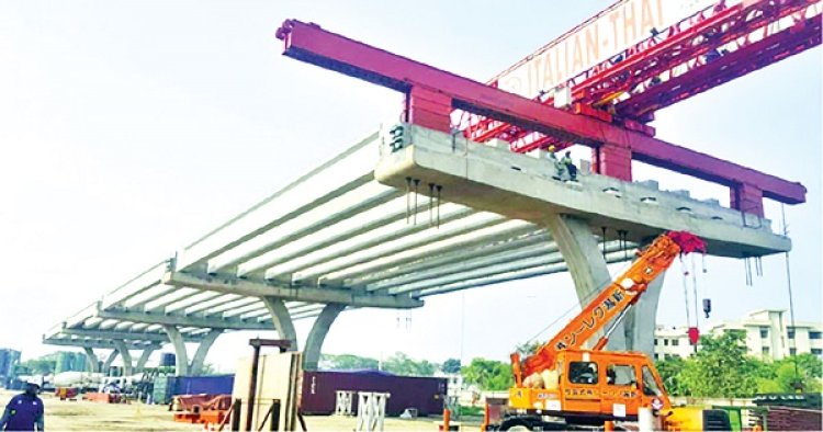 ঢাকা এলিভেটেড এক্সপ্রেসওয়ের নির্মাণ কাজ বন্ধ