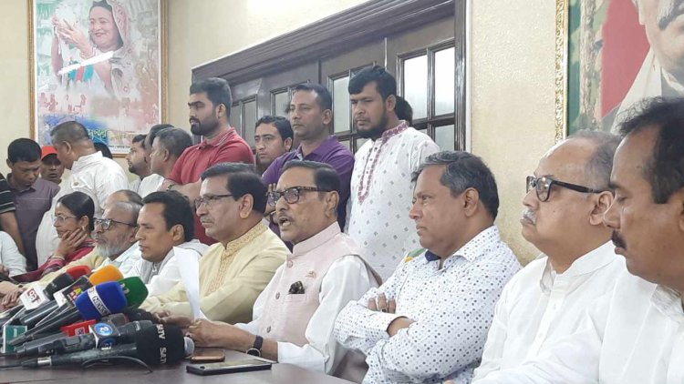 বাংলাদেশ ব্যাংকে সাংবাদিকরা কেন ঢুকবে, প্রশ্ন ওবায়দুল কাদেরের