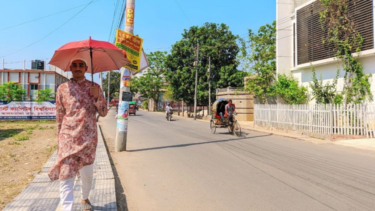 ৪১ ডিগ্রি ছাড়াল চুয়াডাঙ্গার তাপমাত্রা, অতিষ্ঠ জনজীবন