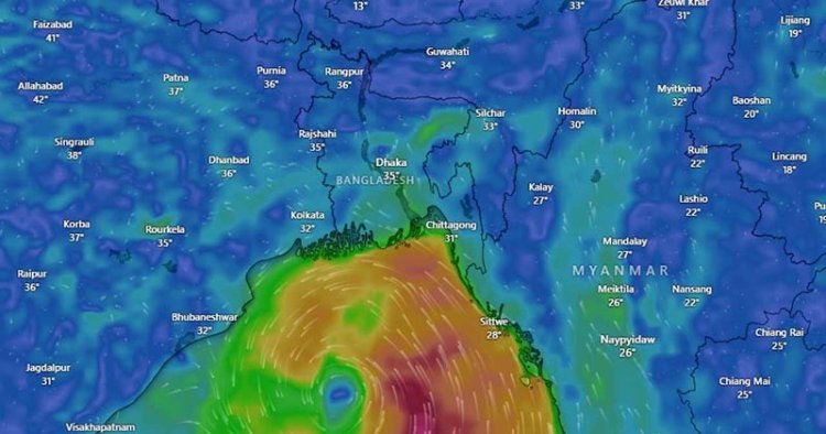 ঘূর্ণিঝড় রেমালের প্রভাবে ঝড় ও জলোচ্ছ্বাসের আশঙ্কা