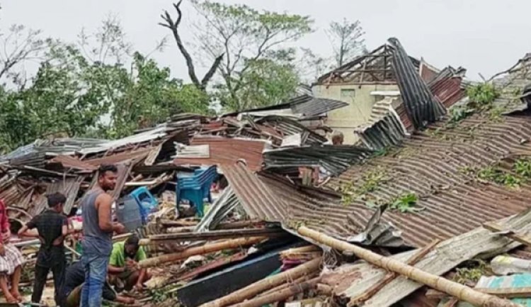 ঘূর্ণিঝড় রেমালে ১৯ জেলায় ক্ষতিগ্রস্ত সাড়ে ৩৭ লাখ মানুষ