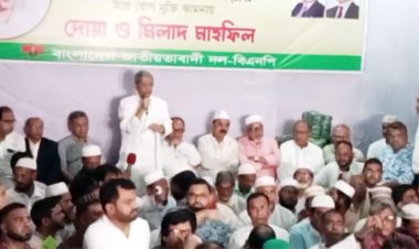  খালেদা জিয়ার সুস্থতার জন্য দোয়া চেয়ে ফখরুলের কান্না
