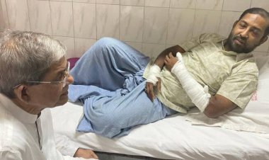  ইরানকে দেখতে হাসপাতালে গেলেন ফখরুল