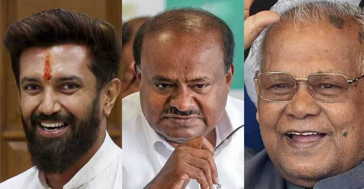 মোদীর মন্ত্রিসভায় শরিক দলগুলোর ১১ নেতা