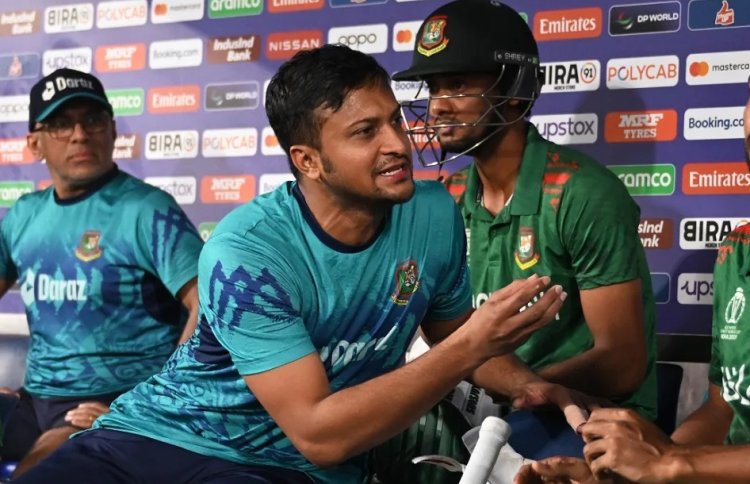 সাংবাদিকের সঙ্গে অশোভন আচরণ সাকিবের