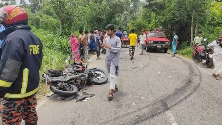 ফরিদপুরে সড়কে প্রাণ গেল মৎস্যজীবী লীগ নেতার