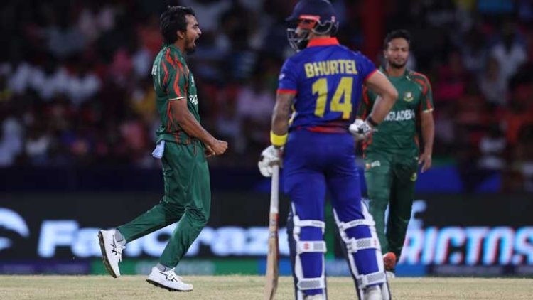 নেপালকে হারিয়ে বিশ্বকাপের কোয়ার্টার ফাইনালে বাংলাদেশ