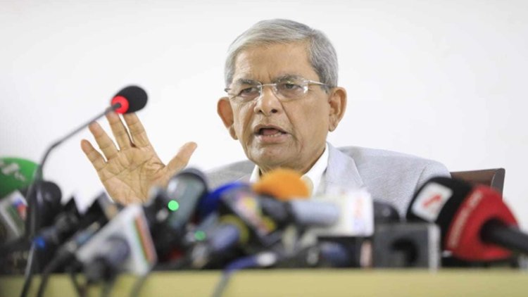 বিএনপির অবস্থান ভারতের বিরুদ্ধে নয়, শেখ হাসিনার বিরুদ্ধে: ফখরুল