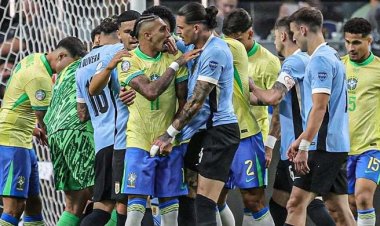 প্রথমার্ধে গোলশূন্য ব্রাজিল-উরুগুয়ে ম্যাচ