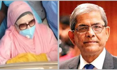 খালেদা জিয়ার খোঁজখবর নিতে হাসপাতালে ফখরুল