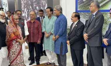 চীন সফর শেষে দেশে ফিরলেন প্রধানমন্ত্রী