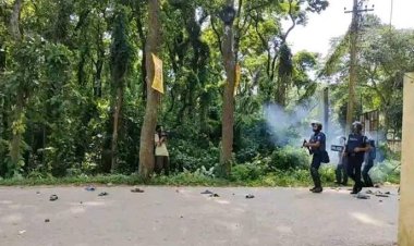 পুলিশের সঙ্গে কুবি শিক্ষার্থীদের সংঘর্ষ, সাংবাদিকসহ আহত ২৬