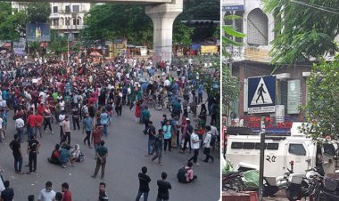 শাহবাগে জড়ো হচ্ছে আন্দোলনকারীরা, সাঁজোয়া যান নিয়ে প্রস্তুত পুলিশ