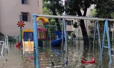 বৃষ্টির একদিন পরও বুয়েট পানিতে থৈ থৈ
