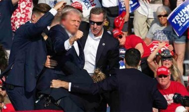 গুলিতে ডান কান ফুটো হয়ে গেছে, অল্পের জন্য রক্ষা পেলেন ট্রাম্প