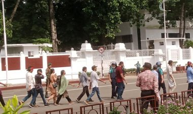 রাষ্ট্রপতিকে স্মারকলিপি দিলেন কোটাবিরোধীরা