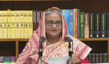  চীন সফর নিয়ে প্রধানমন্ত্রীর সংবাদ সম্মেলন শুরু