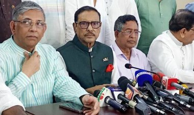 আন্দোলনকারীদের রাজাকার স্লোগানের জবাব ছাত্রলীগই দেবে: কাদের