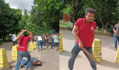 শাটল থামিয়ে সমন্বয়ককে তুলে নিল চবি ছাত্রলীগ