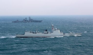 উত্তেজনা বাড়িয়ে যৌথ নৌ মহড়া চালাচ্ছে রাশিয়া-চীন