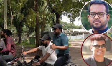 শিক্ষার্থীদের ধাওয়া খেয়ে পালালেন রাবি ছাত্রলীগ সম্পাদক, লাপাত্তা সভাপতি