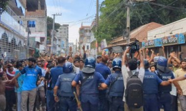 সিরাজগঞ্জে শিক্ষার্থী-পুলিশ সংঘর্ষ, আহত ২০