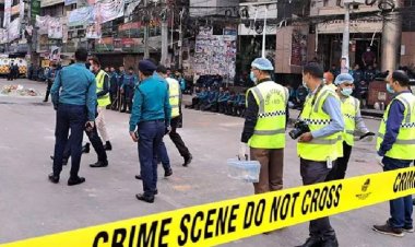 বিএনপির ক্রাইম সিন’ বেষ্টনী