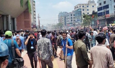  ‘কমপ্লিট শাটডাউনে’ উত্তাল ঢাকা