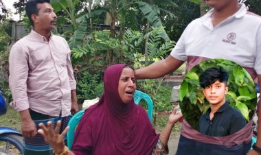 একমাত্র ছেলেকে হারিয়ে দিশাহারা মা