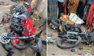 দুই মোটরসাইকেলের সংঘর্ষে ৩ আরোহী নিহত