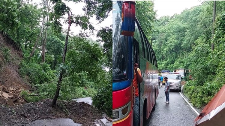 খাগড়াছড়িতে পাহাড়ধস, ঢাকার সঙ্গে চট্টগ্রামের সড়ক যোগাযোগ বন্ধ