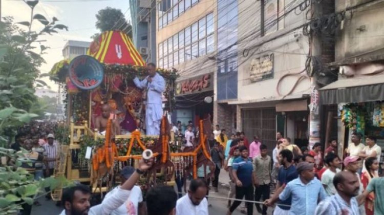রথযাত্রায় বিদ্যুৎস্পৃষ্ট হয়ে ৫ জনের মৃত্যু
