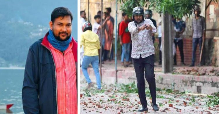 ঢাকা বিশ্ববিদ্যালয়ে সংঘর্ষে কে এই অস্ত্রধারী যুবক?