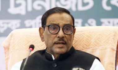 আন্দোলনকারীদের মিছিলে কারা গুলি করেছে জানালেন ওবায়দুল কাদের