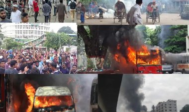 আন্দোলনকারীদের ওপর হামলা, গুলি, সংঘর্ষ, নিহত ২০