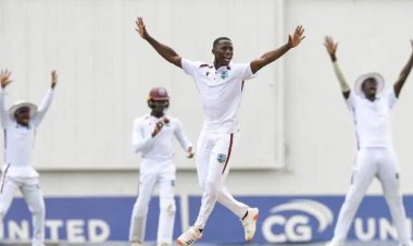 গায়ানা টেস্টের প্রথম দিনই পড়লো ১৭ উইকেট