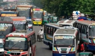 রাজধানীর গণপরিবহণে আবার  নৈরাজ্য: অব্যাহত চাঁদা নেই তবু বাড়তি ভাড়া