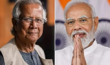 সংখ্যালঘুদের নিরাপত্তার ব্যাপারে আশ্বস্ত করেছেন ইউনূস: মোদী