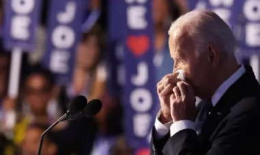 শেষ ভাষণে কাঁদলেন বাইডেন, গণতন্ত্র ও ট্রাম্পকে নিয়ে যা বললেন