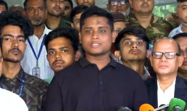 বন্যার জন্য ভারতকে দায়ী করে কড়া বার্তা সমন্বয়ক হাসনাতের