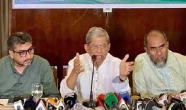 পানিকে অস্ত্র হিসেবে ব্যবহার করছে ভারত: মির্জা ফখরুল