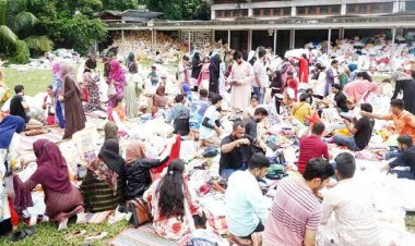 টিএসসিতে গণত্রাণ: ৪ দিনে সংগ্রহ ৫ কোটি ২৩ লাখ টাকা