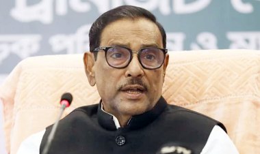  ওবায়দুল কাদেরের ব্যাংক হিসাব স্থগিত